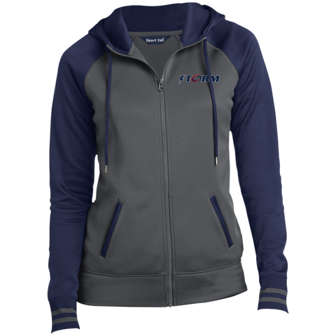 Storm Ladies' Sport-Wick® Full-Zip Hooded Jacket