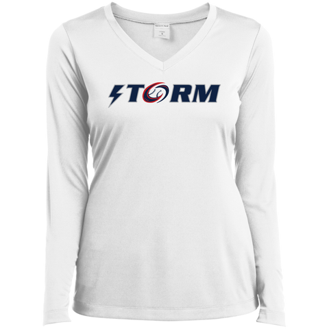 Storm Ladies’ Long Sleeve Performance V-Neck Tee