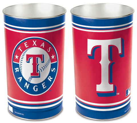 Texas Rangers Wastebasket 15 Inch Special Order