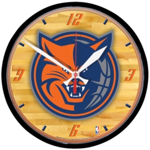 North Carolina Tar Heels Bobcats Clock Wall Style CO