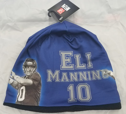 New York Giants Beanie Heavyweight Eli Manning Design 
