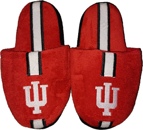 Indiana Hoosiers Slipper Youth 8 16 Size 7 8 Stripe (1 Pair) XL