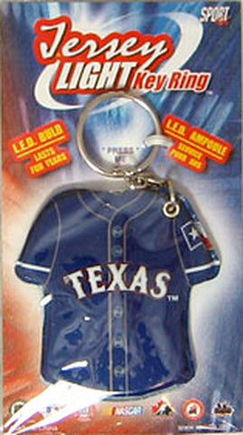 Texas Rangers Keychain Jersey Keylight 