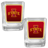 Iowa St. Cyclones Square Glass Shot Glass