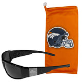Denver Broncos Wrap Sunglasses