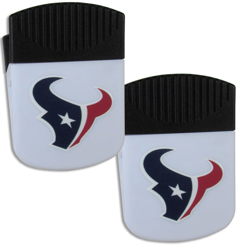 Houston Texans   Chip Clip Magnet with Bottle Opener 2 pack 