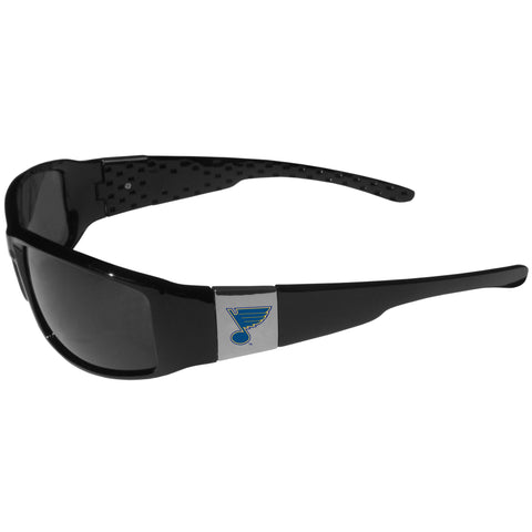 St. Louis Blues® Wrap Sunglasses - Chrome