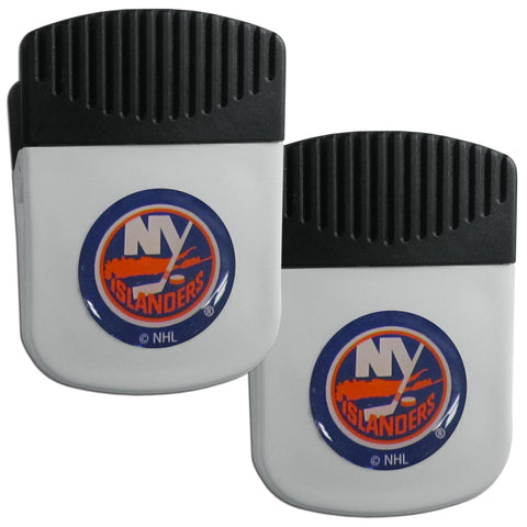 New York Islanders   Clip Magnet with Bottle Opener 2 pack 