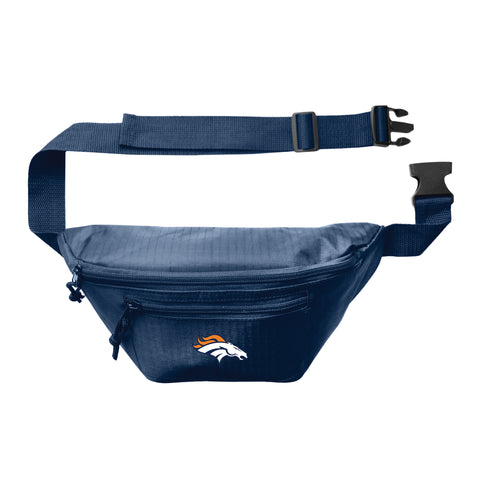 Denver Broncos 3Zip Hip Pack - Navy