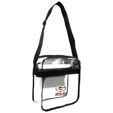 Green Bay Packers Clear Carryall Crossbody