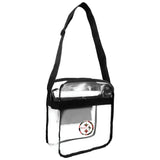 Pittsburgh Steelers Clear Carryall Crossbody