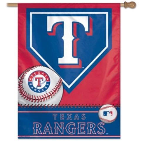 Texas Rangers Banner 28x40 Special Order