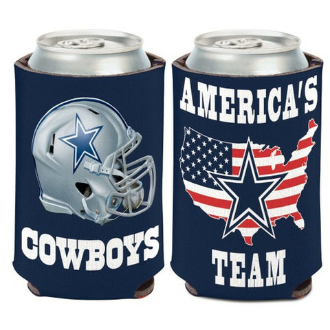 Dallas Cowboys Can Cooler Slogan Design Special Order 