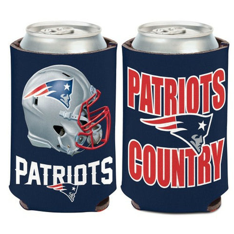 New England Patriots Can Cooler Slogan Design Special Order 