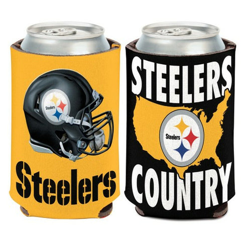 Pittsburgh Steelers Can Cooler Slogan Design Special Order 