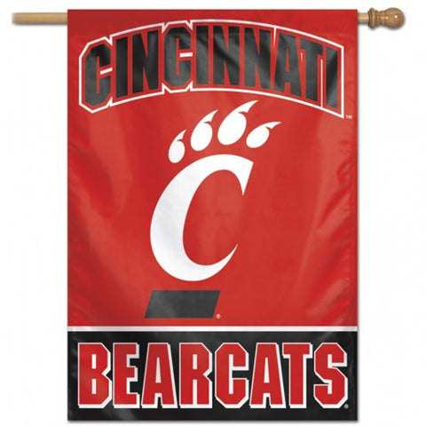 Cincinnati Bearcats Banner 28x40 Vertical Special Order