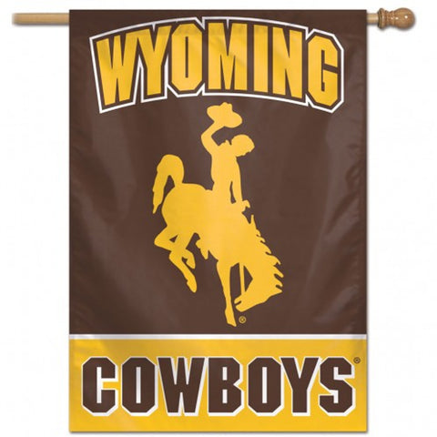 Wyoming Cowboys Banner 28x40 Vertical Special Order