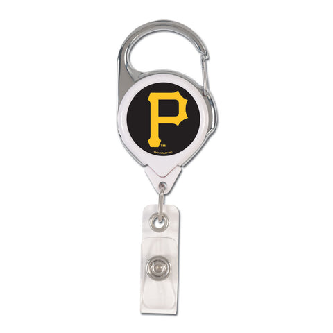 Pittsburgh Pirates Badge Holder Premium Retractable Special Order