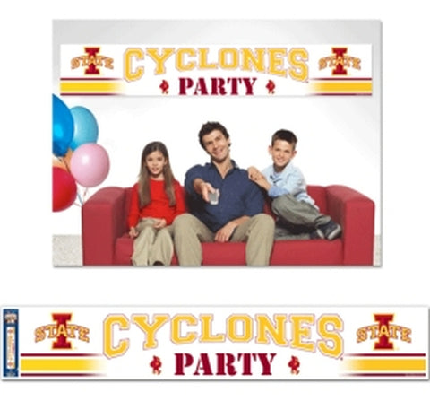 Iowa State Cyclones Banner 12x65 Party Style 