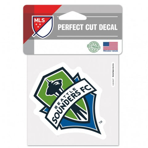 Seattle Sounders FC Decal 4x4 Perfect Cut Color
