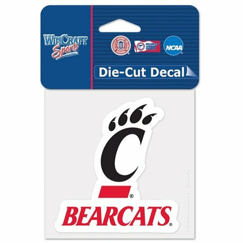 Cincinnati Bearcats Decal 4x4 Perfect Cut