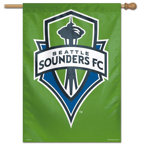 Seattle Sounders FC Banner 28x40 Vertical Special Order