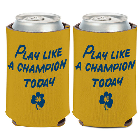 Notre Dame Fighting Irish Can Cooler Slogan Design PLACT Special Order