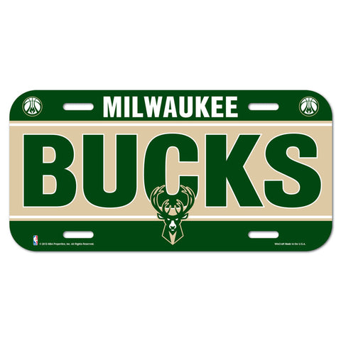 Milwaukee Bucks License Plate Special Order