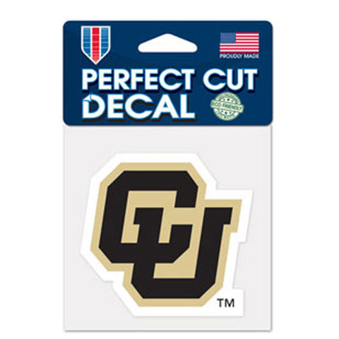 Colorado Buffaloes Decal 4x4 Perfect Cut Color Special Order