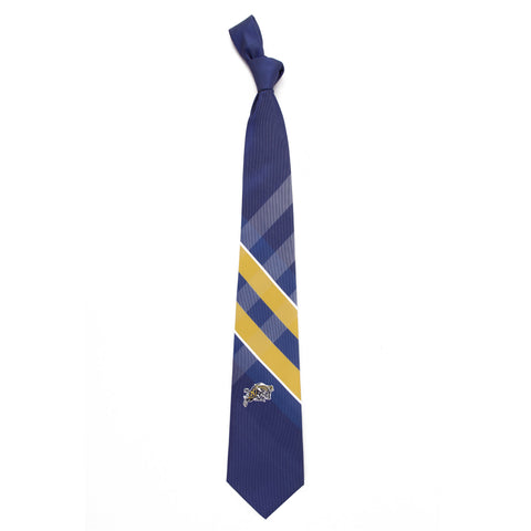  Navy Midshipmen Grid Style Neck Tie