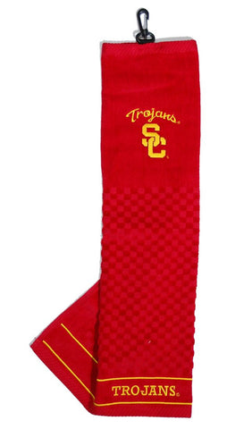 USC Trojans 16"x22" Embroidered Golf Towel Special Order