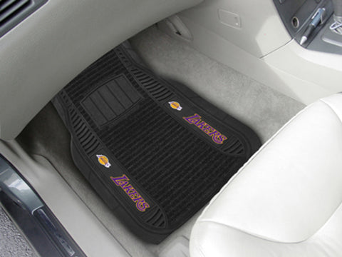 Los Angeles Lakers Car Mats Deluxe Set