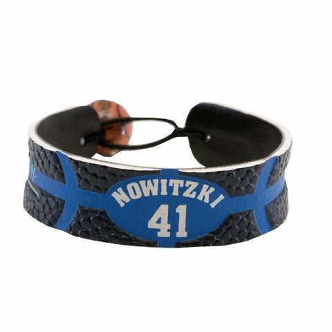 Dallas Mavericks Bracelet Team Color Basketball Dirk Nowitzki 