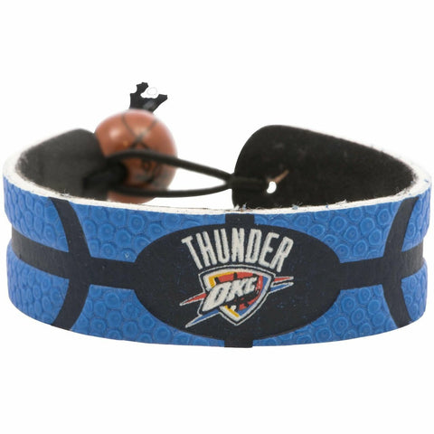 Oklahoma City Thunder Bracelet Team Color Basketball 