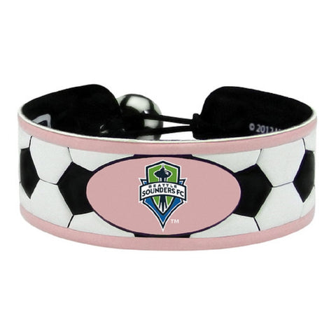 Seattle Sounders FC Bracelet Soccer Pink 