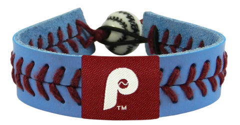 Philadelphia Phillies Bracelet Team Color Baseball Retro P Logo 