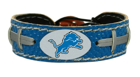 Detroit Lions Bracelet Team Color Football 