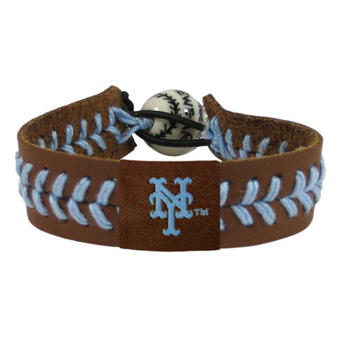 New York Mets Bracelet Team Color Baseball Powder Blue Thread CO