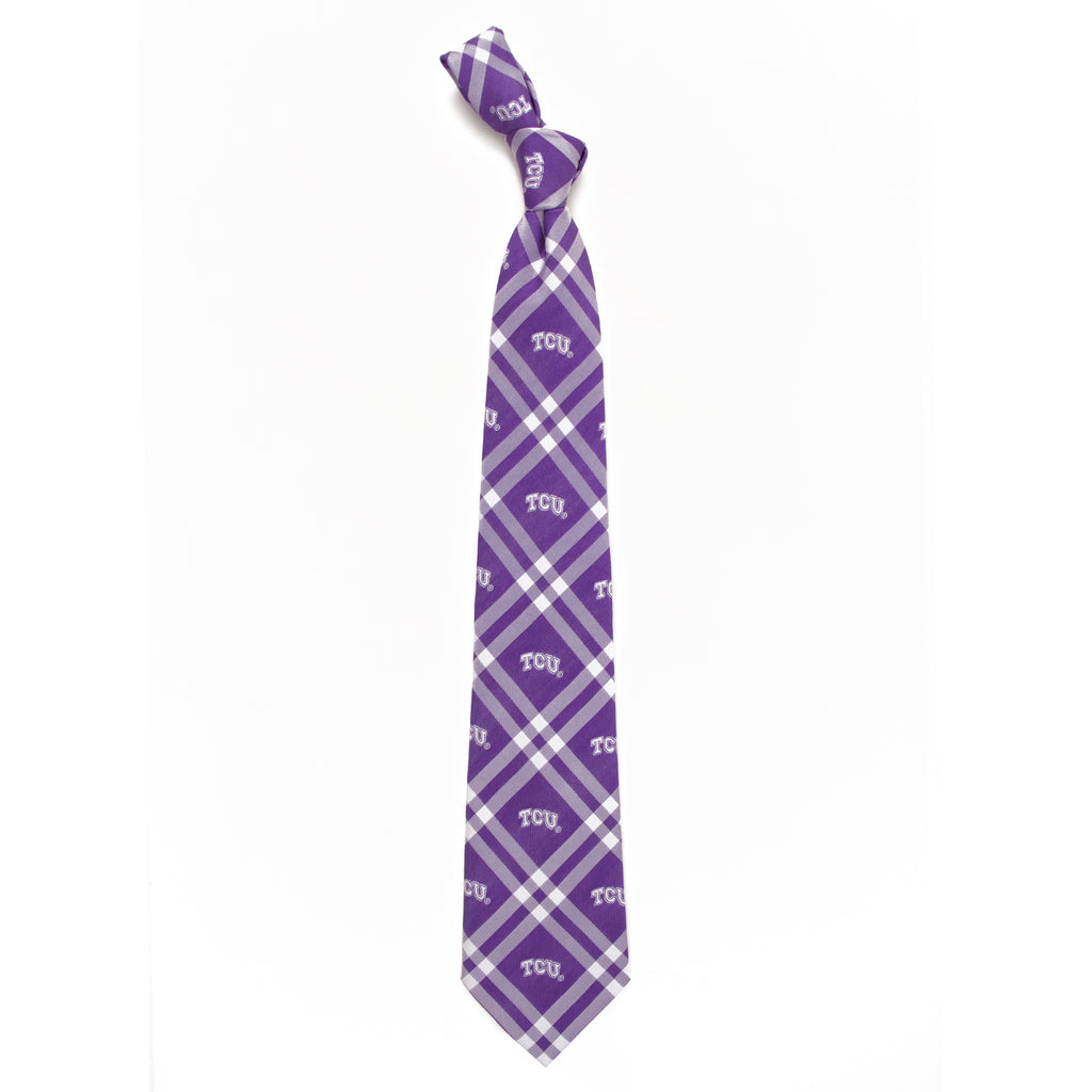  TCU Horned Frogs Rhodes Style Neck Tie