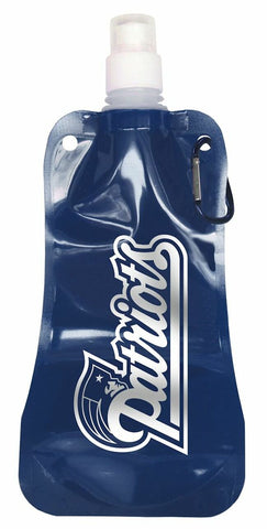 New England Patriots Water Bottle 16oz Foldable 