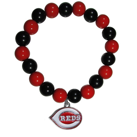 Cincinnati Reds Bracelet Bead Style 