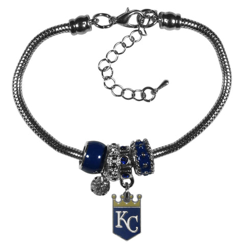 Kansas City Royals Bracelet Euro Bead Style 