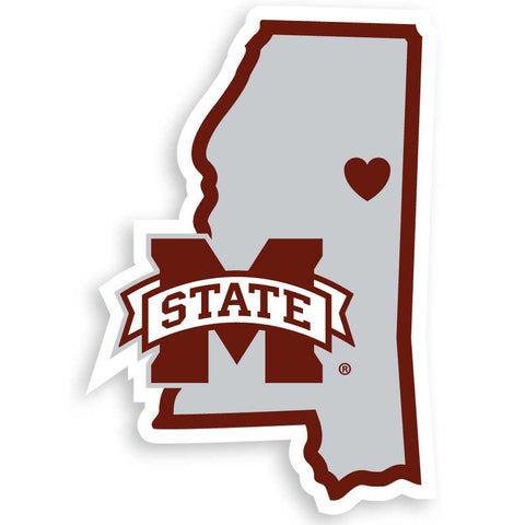 Mississippi State Bulldogs Decal Home State Pride Style Special Order
