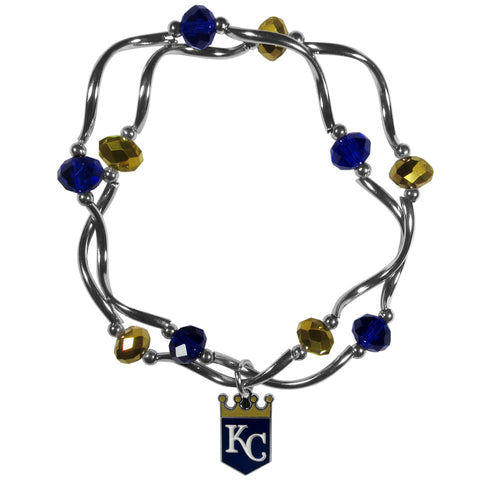 Kansas City Royals Bracelet Colored Bead 
