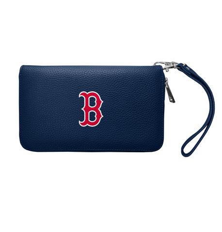 Boston Red Sox Zip Organizer Wallet Pebble - NAVY