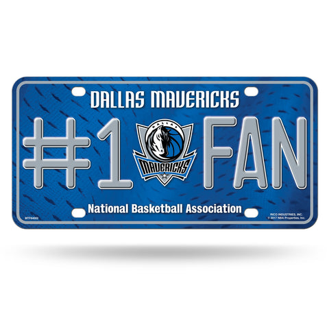Dallas Mavericks License Plate #1 Fan Special Order