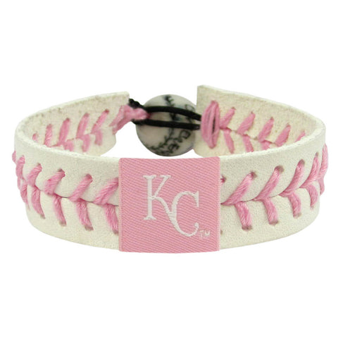 Kansas City Royals Bracelet Baseball Pink 
