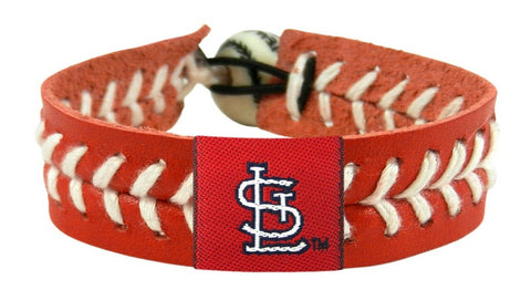 St. Louis Cardinals Bracelet Team Color Baseball 