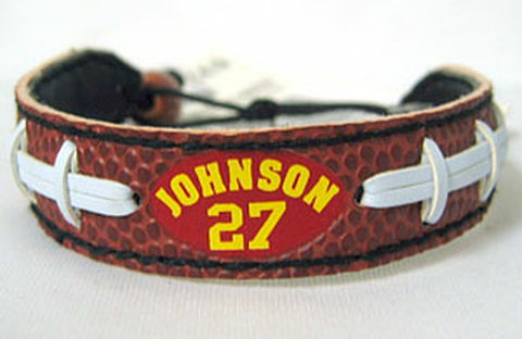 Kansas City Chiefs Bracelet Classic Jersey Larry Johnson Design 