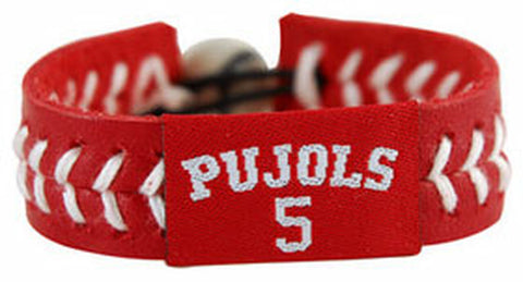 St. Louis Cardinals Bracelet Team Color Baseball Albert Pujols 